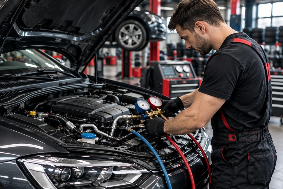 Auto kondicioniera apkope